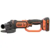 Image de Black & Decker Meuleuse D´angle Bcg720m1-qw 18v