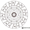 Image de koppelingsschijf ADS73128 Blue Print