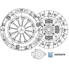 Image de Koppelingsset ADK83076 Blue Print