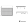 Image de Luchtfilter ADBP220029 Blue Print