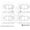 Image de Remblokkenset schijfrem ADBP420095 Blue Print