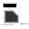 Image de Luchtfilter ADBP220128 Blue Print