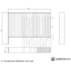 Image de Interieurfilter ADBP250114 Blue Print