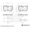 Image de Remblokkenset schijfrem ADBP420187 Blue Print