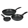 Image de Kitchencraft Poêle à Frire Set 12 Cm 20 Cm 28 Cm