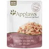 Image de Applaws Poche De Gelée-thon Saumon 178-278 Nourriture Humide Pour Chat