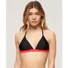 Image de Superdry Haut De Bikini Triangle Elastic