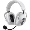 Image de Logitech G Pro X3 Lightspeed Casque Gamer Sans Fil Blanc 981-001748