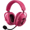 Image de Logitech G Pro X3 Lightspeed Casque Gamer Sans Fil Rose 981-001756