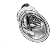 Image de Koplamp rechts 2 X H1 5803962 Van Wezel