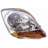 Image de Koplamp rechts met knipperlicht H4 +Elektrisch Motor 0807962 Van Wezel