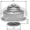 Image de Thermostaat koelvloeistof TH27592G1 Gates