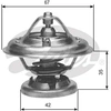 Image de Thermostaat koelvloeistof TH12680G1 Gates
