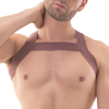 Image de Harnais élastique Matt Pop Rose marron L