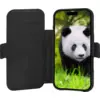 Image de DBramante1928 Lynge iPhone Air Book Case Cuir avec MagSafe Noir LM66GTBL6626