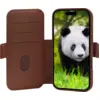 Image de DBramante1928 Lynge iPhone 17 Pro Book Case Cuir avec MagSafe Brun
