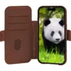 Image de DBramante1928 Lynge iPhone 17 Air Book Case Cuir avec MagSafe Brun