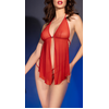 Image de Nuisette Davia Rouge rouge S/M
