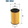 Image de Oliefilter OE664 Filtron