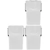 Image de Keden Ensemble De 3 Poubelles Sortibox Pour Le Recyclage 75l