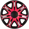 Image de 4-Delige J-Tec Wieldoppenset Nascar 13-inch zwart/roze PP4163BP J-Tec