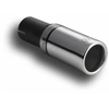 Image de Ulter Sport Uitlaatsierstuk - Rond 60mm - Lengte 90mm - Montage ->50mm - RVS USN103 Ulter Sport