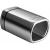 Image de Ulter Sport Uitlaatsierstuk - Rechthoek 80x65mm - Lengte 120mm - Montage 40-55mm - RVS USNX121 Ulter Sport