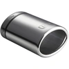 Image de Ulter Sport Uitlaatsierstuk - Ovaal 120x80mm - Lengte 120mm - Montage 50 tot 70mm - RVS USNX26 Ulter Sport