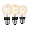 Image de Philips Hue Ampoule à Filament White Ambiance Standard E27 Lot de 3