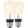 Image de Philips Hue Ampoule à Filament White Ambiance Edison E27 Lot de 2