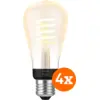 Image de Philips Hue Ampoule à Filament White Ambiance Edison E27 Lot de 4