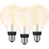 Image de Philips Hue Ampoule à Filament White Ambiance Globe E27 Lot de 3
