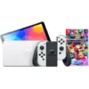 Image de Nintendo Switch OLED Blanc + Mario Kart 8 Deluxe