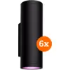 Image de Philips Hue Appear Applique Murale White & Color Lot de 6