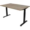 Image de Euroseats Bureau Assis/Assis 120 x 80 Noir Chêne,