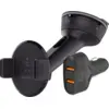 Image de Belkin Support de Téléphone Voiture Tableau de Bord / Pare-brise + BlueBuilt Chargeur de Voiture Quick Charge 18 W