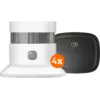 Image de KlikAanKlikUit Détecteur de Fumée ZSDR-850 (3 ans) Lot de 4 + Smart Bridge