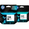 Image de HP 338/343 Cartouches Pack Combiné