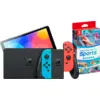 Image de Nintendo Switch OLED Bleu/Rouge + Nintendo Switch Sports