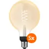 Image de Philips Hue Ampoule à Filament White Globe XL E27 - 2023 - Lot de 5