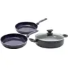 Image de GreenPan Torino Set de Poêles à Frire Céramique 24 + 28 cm + Poêle Paysanne 28 cm