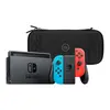 Image de Nintendo Switch Rouge/Bleu + BlueBuilt Housse de Protection