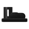 Image de Sonos Beam Gen2 Noir + 2x Era 300 Noir + Sub Mini Noir
