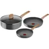 Image de Tefal Renew Set de Poêles à Frire Céramique 24 + 28 cm + Poêle Paysanne 24 cm