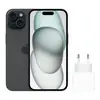 Image de Apple iPhone 15 128 Go Noir + Apple Chargeur Rapide
