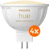 Image de Philips Hue Spot White Ambiance MR16 Lot de 4