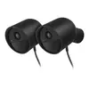 Image de Philips Hue Secure Caméra de Sécurité Filaire Noir Lot de 2