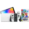 Image de Nintendo Switch OLED Blanc + Super Mario Bros. Wonder