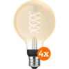Image de Philips Hue Ampoule à Filament White Globe E27 Lot de 4