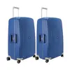 Image de Samsonite S'Cure Valise à 4 Roulettes 75 cm Lot de 2 Dark Blue